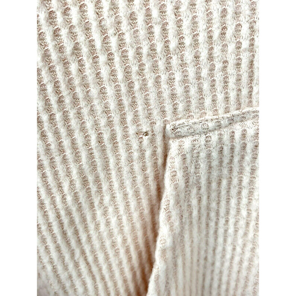 GibsonLook Waffle Weave Hoodie In Dusty Peach Size Medium - Picture 5 of 11